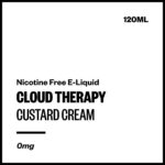 Cloud Therapy - Custard Cream (Nicotine Free E-Liquid 120ml)