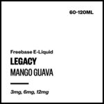 Legacy - Mango Guava (Freebase E-Liquid) - 60ml / 3mg/mL Nicotine Content