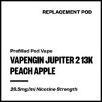 Vapengin Jupiter 2 - Peach Apple (13,000 Puffs Replacement Pod)